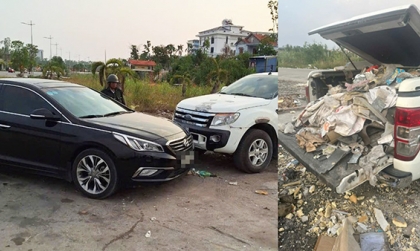 Nghị định 168 - Lỗi trừ 2 điểm GPLX ô tô: Đổ trái phép rác đoạn đường ngoài đô thị